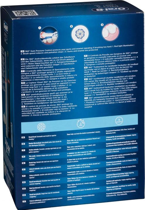 Valeurs nutritives et ingrédients Oral-B Pro 3 3900 (Brosse à dents oscillo-rotative)