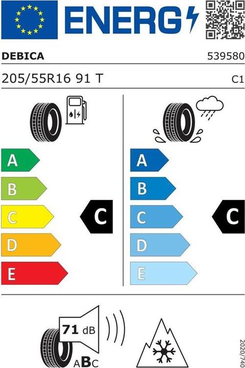 Produktbild Debica Frigo 2 (205/55R16 91T, Winterreifen)