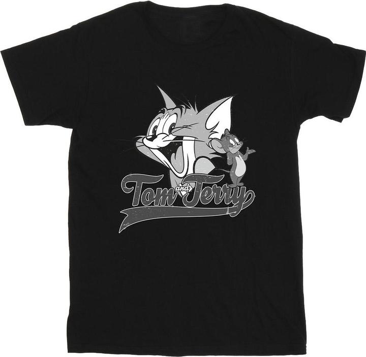 Tom & Jerry Greyscale Square TShirt (S)