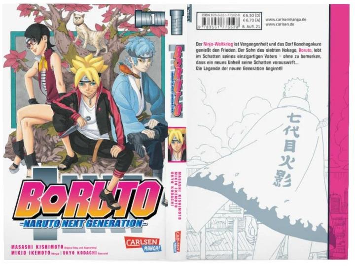 Produktbild Boruto - Naruto the next Generation 1 (Deutsch, Masashi Kishimoto, 2017)