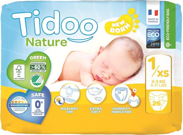 Image du produit Tidoo Nouveau-né (Taille 1, Pack, 26 pièce(s))