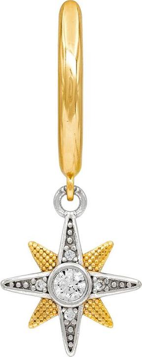 Produktbild Engelsrufer Creolen New Star (Farbstein, 925er Silber)