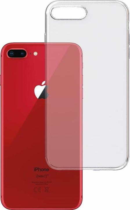 Immagine prodotto 3MK Custodia trasparente Cover posteriore, Apple, iPhone 7 Plus/8 Plus, TPU, trasparente (Apple iPhone 7 Plus)