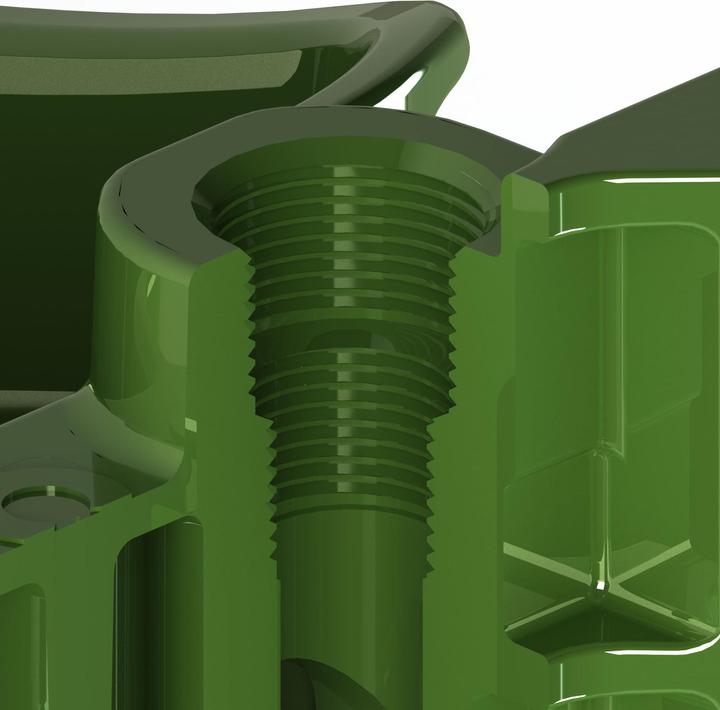Productafbeelding Kerbl Plastic drinkbak K50 groen