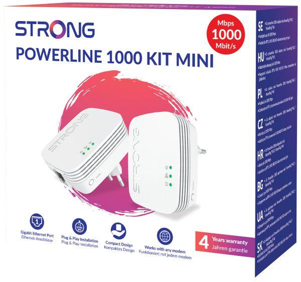 Image du produit Strong Powerline 1000 Mini pack de 2 (1000 Mbit/s)
