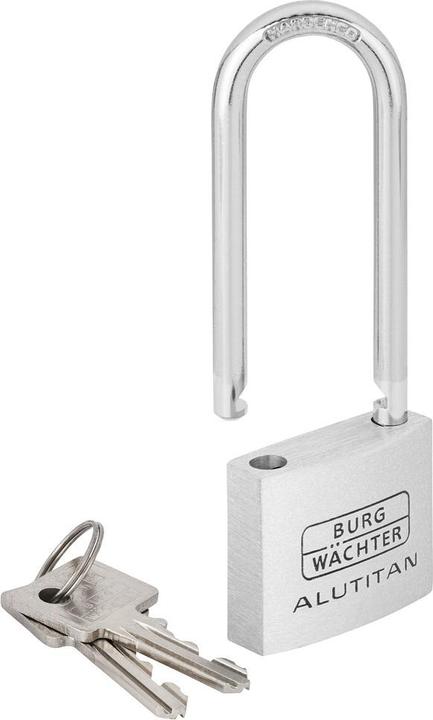 Actual product image Burg Wächter Padlocks 770 HB Alutitan