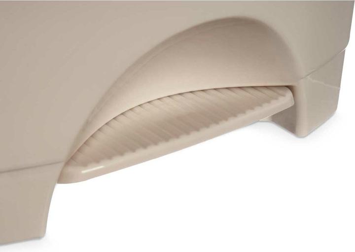 Image du produit Natec Papierkorb mit Pedal Beige Kunststoff 10 L (8 Stück) (10 l)