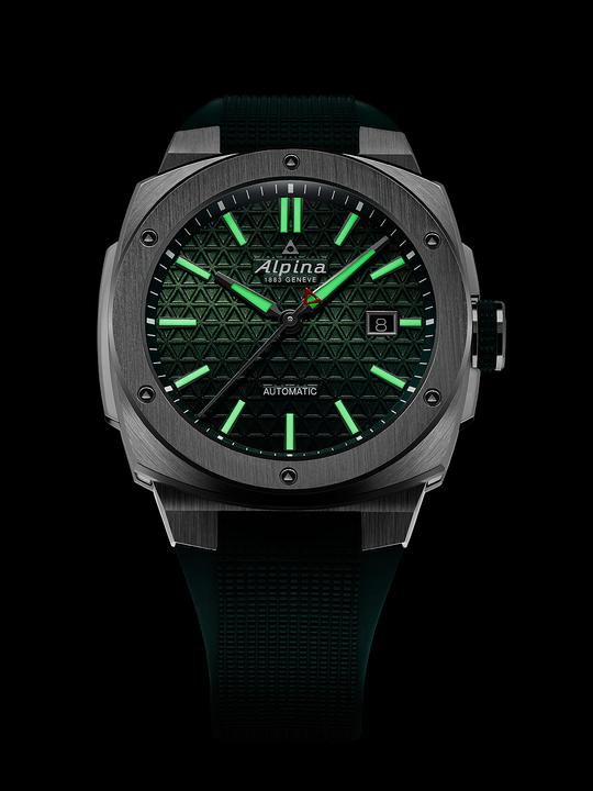 Image du produit Alpina Watch Alpina AL-525GR4AE6 Extreme (Montre de plongée, 41 mm)