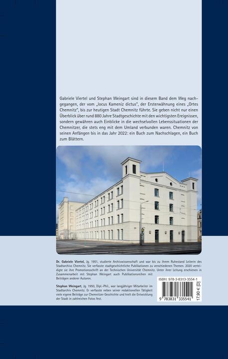 Produktbild Geschichte der Stadt Chemnitz (Deutsch, Stephan Weingart, Gabriele Viertel, 2022)