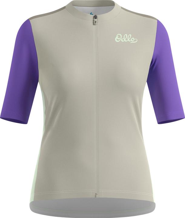 Odlo Women's Essential Heritage Print Shirt S/S FZ