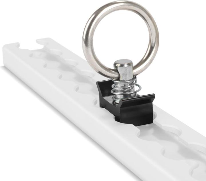 Produktbild Stahlwerk Zurrschienen 2er Set mit Zurrösen 50 cm Airlineschienen aus Aluminium