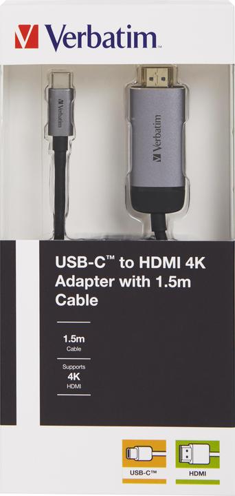 Produktbild Verbatim USB Typ-C zu (1.50 m, USB Typ C)