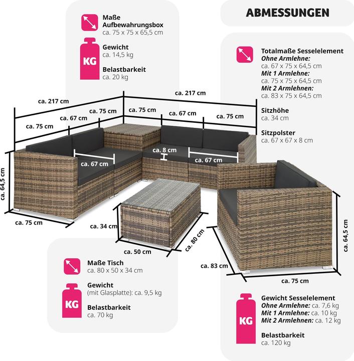 Image du produit tectake Pise