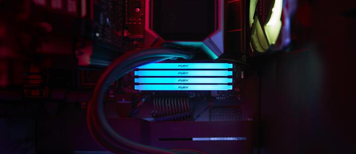 Produktbild Kingston FURY Beast (4 x 16GB, 3600 MHz, DDR4-RAM, DIMM)