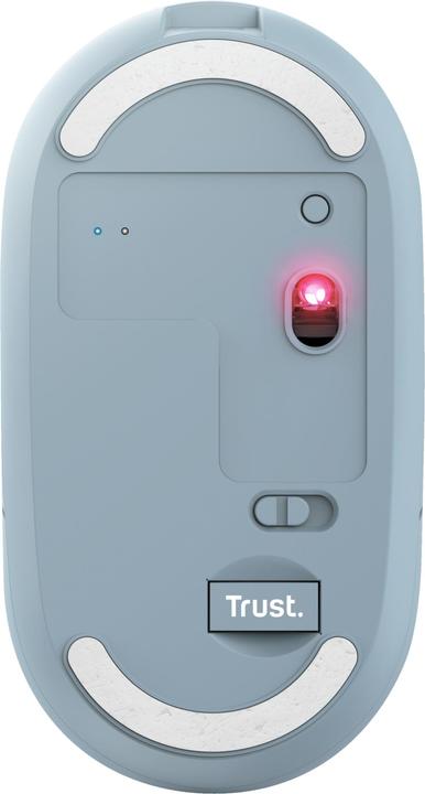 Actual product image Trust Mouse Puck Rechargeable Blue (Wireless)