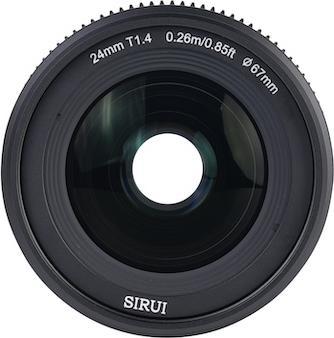 Image du produit Sirui VP-1-3B VISION PRIME T1.4 Full-frame Cine Lens 24mm&35mm&50mm Black mit Wechsel Mount (Monture C, Plein format)
