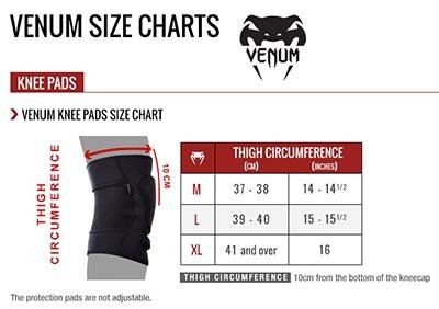 Immagine prodotto Venum Ginocchiere Kontact Gel Nero/Bianco (XL, Ginocchiera, Coppia)