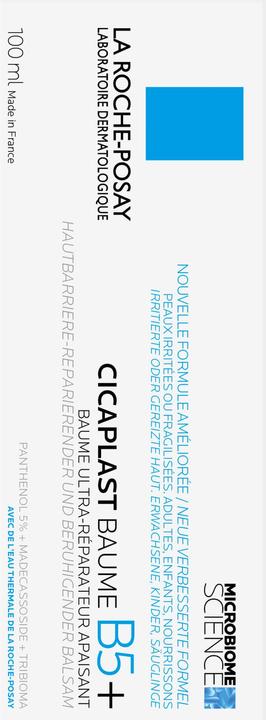 Energy Label La Roche Posay Cicaplast Baume B5 (Body cream, 100 ml)