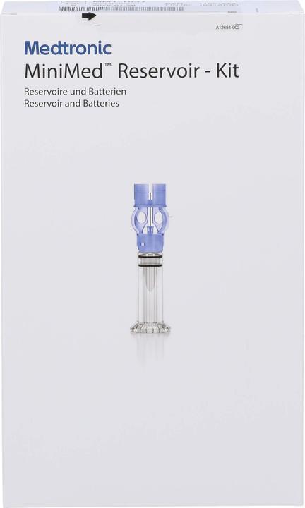 Actual product image Medtronic MiniMed 640G Reservoir Kit 1.8ml (AA batteries), 2X10 pcs IFA