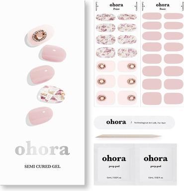 Produktbild Ohora Semi Cured Gel Nail Strips N Audrey - Funktioniert mit jeder Nagellampe Salon-Qualität Lang