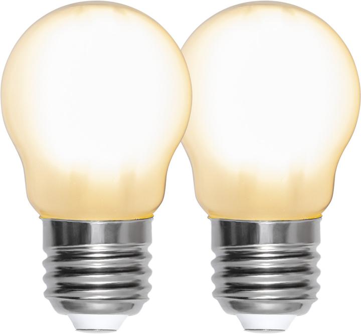 Actual product image Star Trading LED Lamp E27 Frosted Duo Pack (E27, 4.50 W, 470 lm, F)