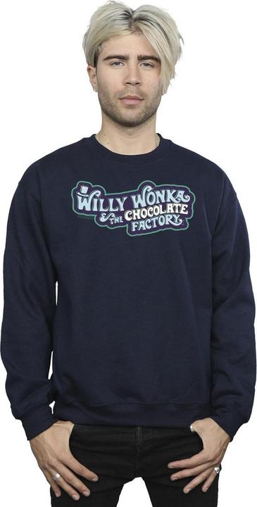 Produktbild Willy Wonka & the Chocolate Factory Chocolate Factory Logo Sweatshirt (XXL)