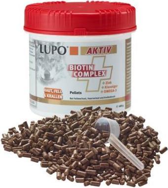 Produktbild Luposan Aktiv Biotin Complex Pellets für Hunde 400 g (400 g)