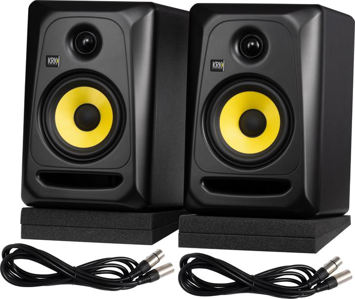 KRK Classic 5 Studio Monitor (Actif, Couples, 2x 50 W)