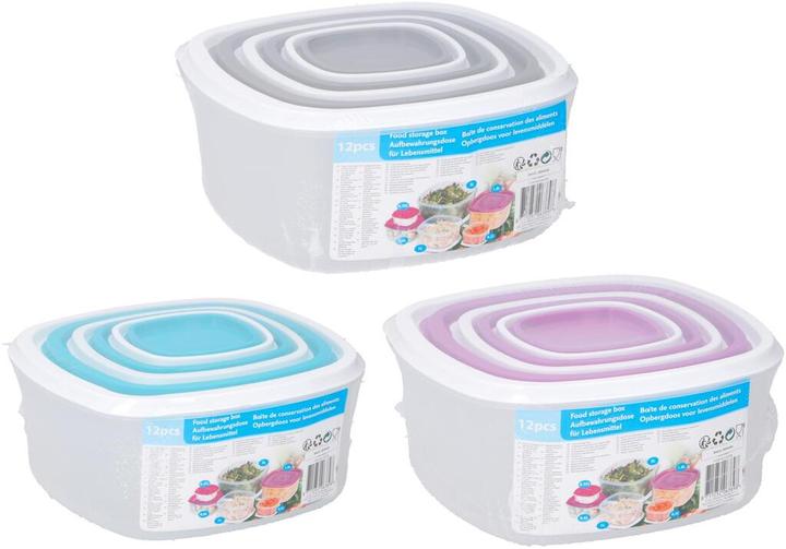 Productafbeelding Carrefour Opbergdoos voedsel 12st PP