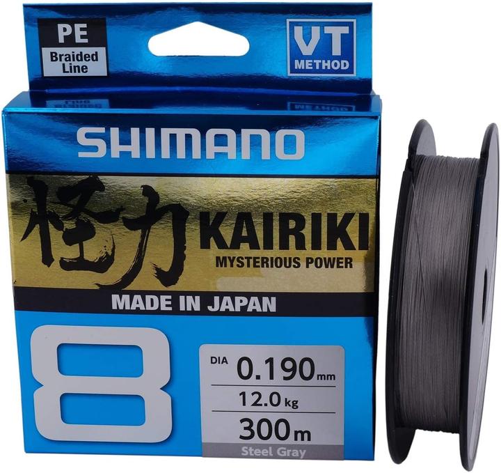 Actual product image Shimano Braided fishing line Kairiki 8 (29.30 kg, 0.28 mm)