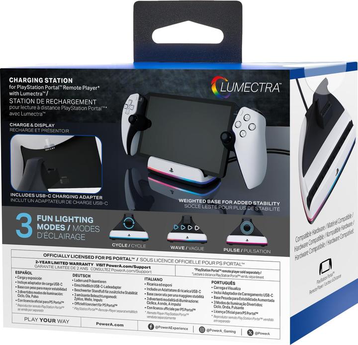Actual product image PowerA Charging station for the PlayStation Portal