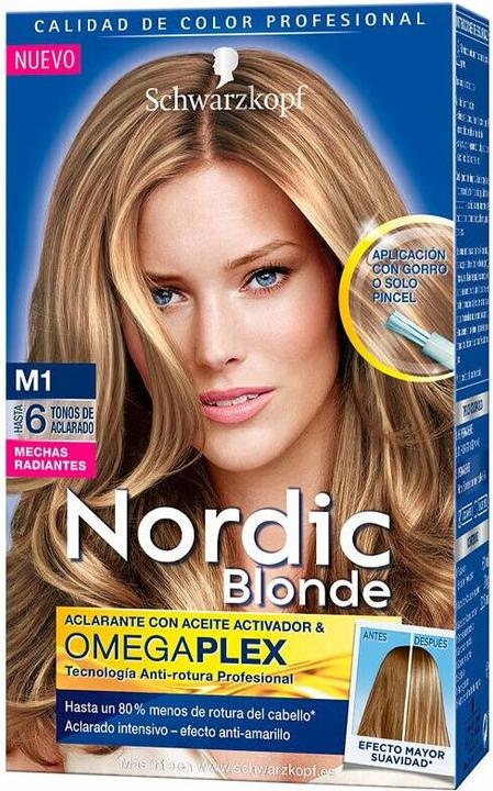 Actual product image Schwarzkopf Nordic Blonde Colors Highlighter M1 (M1 Radiant Highlights)