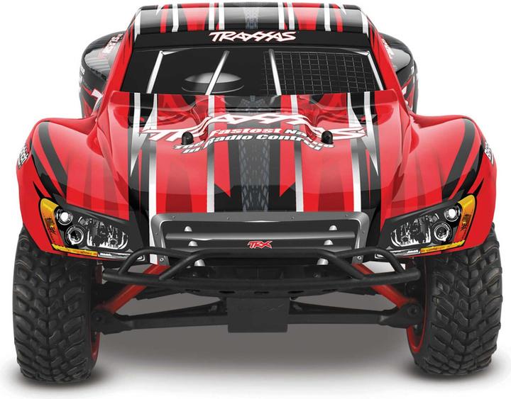 Actual product image Traxxas Slash 4x4 Red 1/16 Short-Course Rtr Brushed With Battery And USB-C Charger (RTR Ready-to-Run)