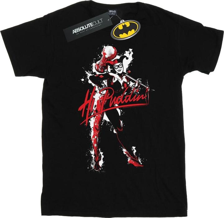 Actual product image Mens Harley Quinn Hi Puddin T-Shirt (4XL)