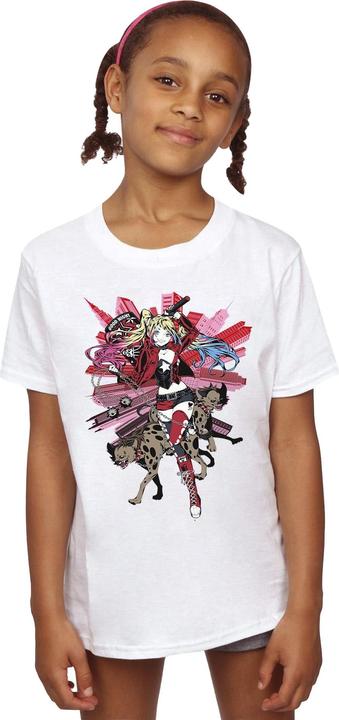Immagine prodotto Harley Quinn Hyenas Maglietta Ragazze (152, 158)