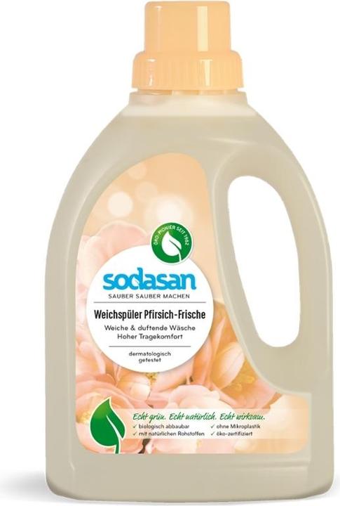 Immagine prodotto Sodasan Ammorbidente per tessuti Peach Freshness (18 Cicli di lavaggio, Liquida)
