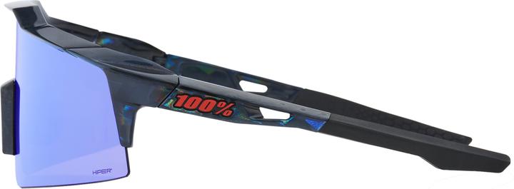 Immagine prodotto 100% Occhiali Speedccraft Sl - Nero olografico - Blu ipersonico multistrato Mi (nero blu*, Blu ghiaccio)