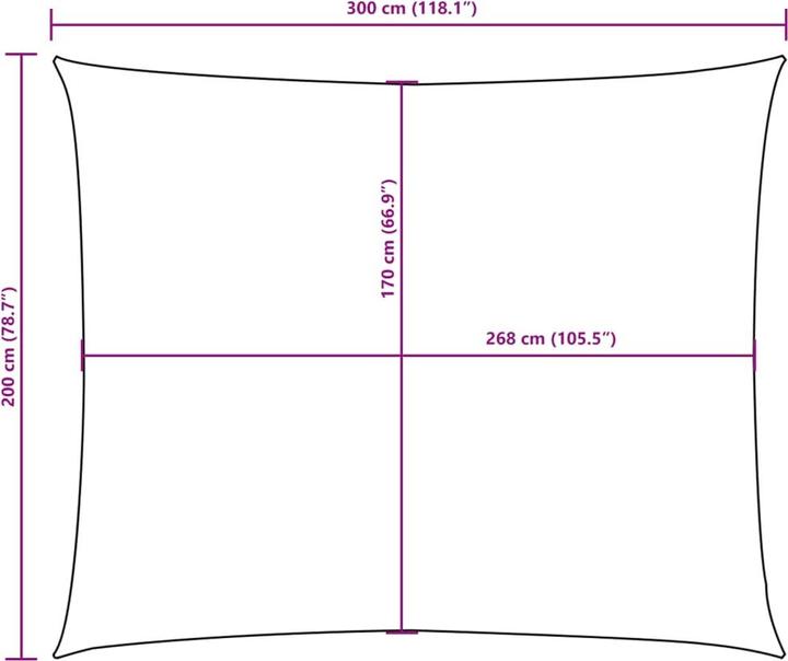 Immagine prodotto VidaXL Tenda da sole (200 x 300 cm)