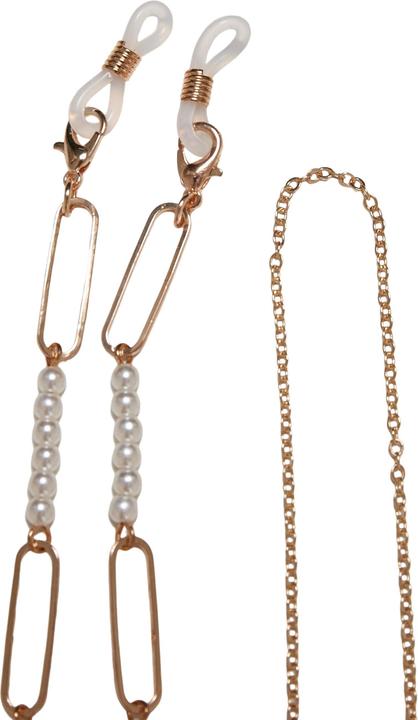 Urban Classics Multifunctional Chain With Pearls 2-Pack (100% Eisen)