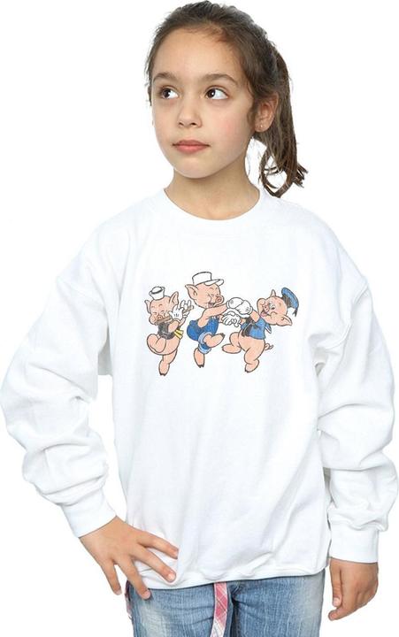Immagine prodotto Disney Three Little Pigs Having Fun Felpa Ragazze (152, 158)