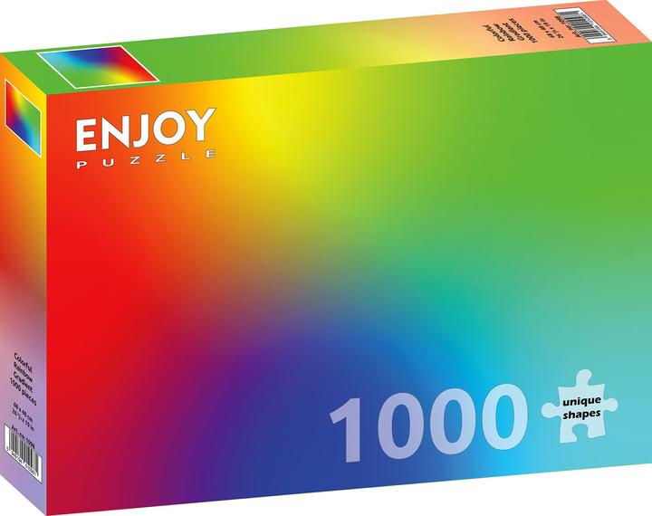 Immagine prodotto Enjoy Puzzle ENJOY-1098 - Puzzle arcobaleno colorato, 1000 pezzi (1000 pezzi)