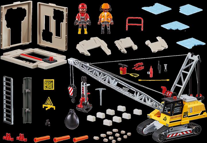 Immagine prodotto Playmobil Escavatore a cavo con componente (70442, Playmobil Città d'azione)