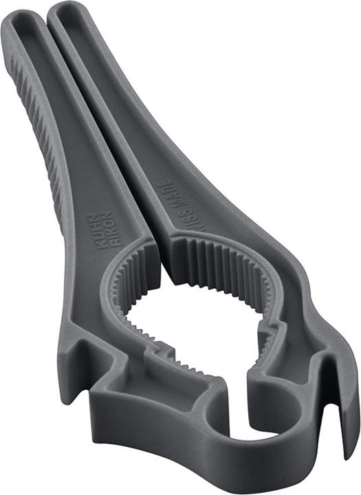 Actual product image Kuhn Rikon 5-in-1 Swiss Multi Opener grey (Plastic lidded bottle opener)
