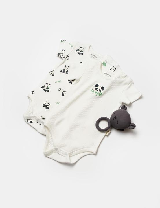 Image du produit BabyCosy Body. manches courtes. 2 Pack (74)