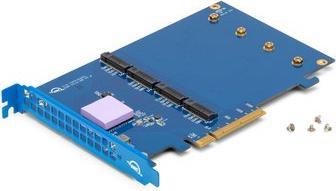 Actual product image OWC 0TB Accelsior 4M2 PCIe M.2 NVMe SSD Adapter Card
