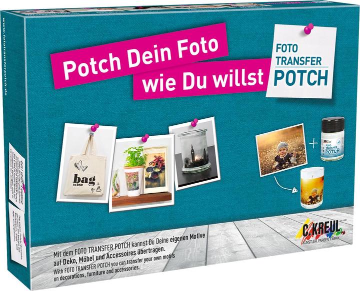 Produktbild Kreul Foto Transfer POTCH, Set NEUES DESIGN (Durchsichtig, 50 ml)