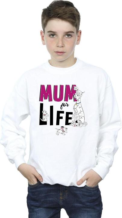Actual product image Disney Boys 101 Dalmatians Mum For Life Sweatshirt (140, 146)