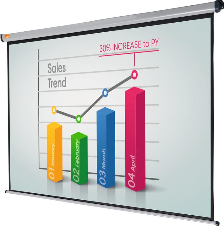 Actual product image Nobo Roll canvas (86", 4:3)