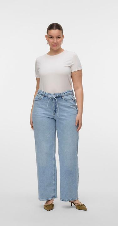 Actual product image Vero Moda VMCTESSA Hohe Taille Weiter Beinschnitt Jeans Weit geschnitten (W42/L32)