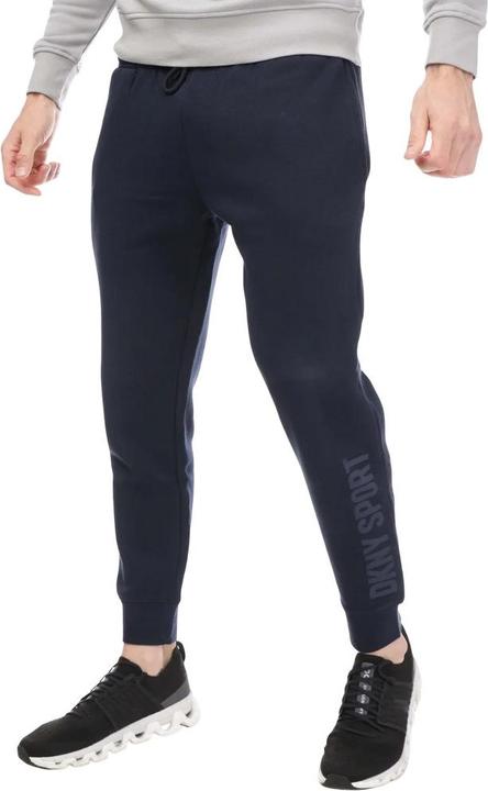 Actual product image DKNY Mens Fleece Tonal Logo Jogging Bottoms (L)